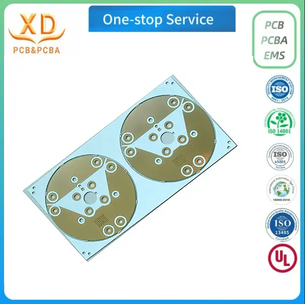 Fabricante de PCB de alum&iacute;nio LED redondo com pain&eacute;is na China para produ&ccedil;&atilde;o em massa
